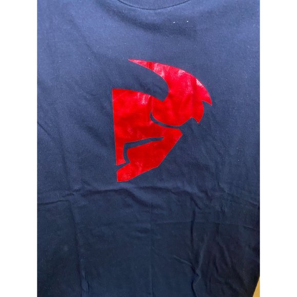 THOR RACING MX Womens Shirt - Motocross - Supercross - NEW - Medium - Black Red - Picture 2 of 7